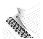 Cahier spirale Oxford International Notebook 14,8 x 21 cm ligné 6 mm 160 pages