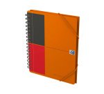 Cahier à spirales Oxford Meetingbook Format A5 - blanc ligné - 160 pages