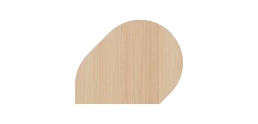 Extension table 80 cm 80 x 10 cm Manhattan 2