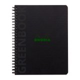 Cahier spirale Rhodia GreenBook A5+ 16 x 21 cm - ligné - 160 pages