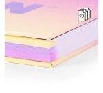 Cuaderno A4 Tapa Dura 90 hojas cuadriculado Colección Sunset MILAN