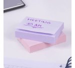 3 Blocs notas adhesivas removibles colores pastel (3 x 100 hojas) MILAN