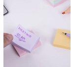 3 Blocs notas adhesivas removibles colores pastel (3 x 100 hojas) MILAN