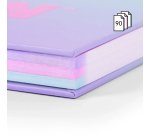 Cuaderno A4 Tapa Dura 90 hojas cuadriculado Colección Sunset MILAN
