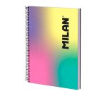 Cuaderno A4 Tapa dura Cuadriculado 5x5 120 hojas  Sunset MILAN