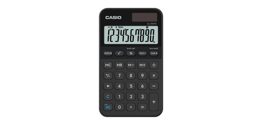 Calculadora de bolsillo Casio SL-310YC