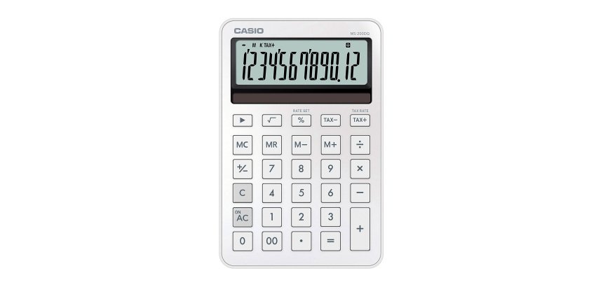 Calculadora de sobremesa Casio MS-200DQ