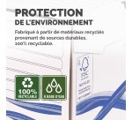 Lot 10 boîtes d'archives carton Bankers Box by Fellowes - Doc 15 cm - coloris bleu