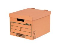 Caisse archives carton recyclé Earth Series Bankers Box vy Fellowes H 27 x L 33,5 x P 39,1 cm