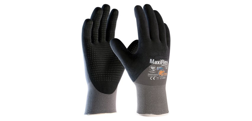 Guanti ATG MaxiFlex® Endurance™ with AD-APT® 42-845 in NBR puntinato, 1 paio