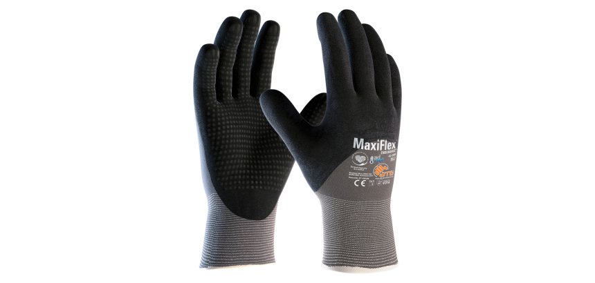 Guanti ATG MaxiFlex® Endurance™ with AD-APT® 42-845 in NBR puntinato, 1 paio