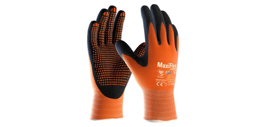 Guanti ATG MaxiFlex® Endurance™ with AD-APT® 42-848 in NBR puntinato, 1 paio