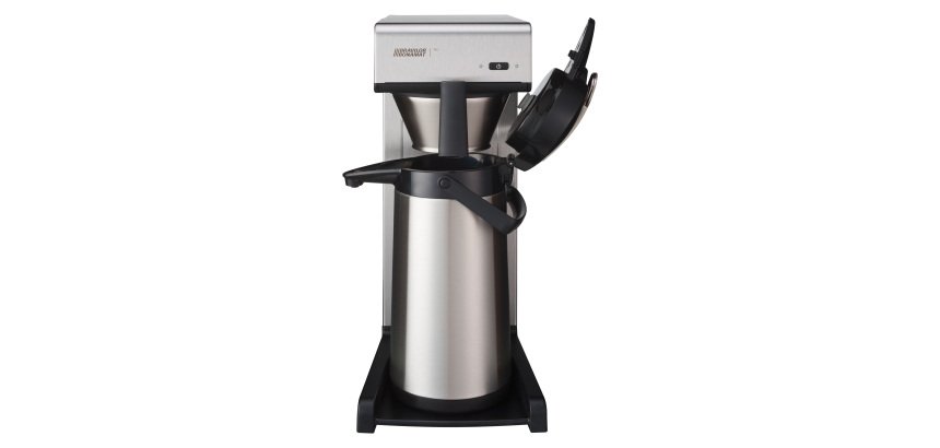 Kaffeemaschine mit Filter für Gruppen