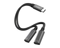 SBS Adattatore USB-C audio e ricarica simultanea