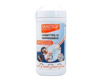 Boîte 50 grandes lingettes nettoyantes pour écrans Sanotech