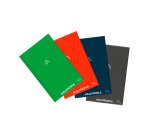 Bur-O-Class Hefte Aurora 210 x 330 mm liniert 96 Blätter - Hardcover - Sortierte Farben