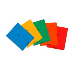 Blocs-notes spirales Aurora A5 60 feuilles lignées - couleurs assorties
