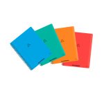 Cahier spirale 16,5 x 21 cm petits carreaux  - 120 PAGES