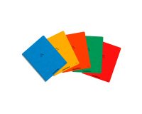 Aurora A5 Spiral Notebooks 60 sheets squared 5x5 - assorted colors