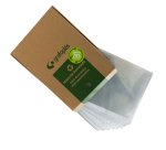 Fundas multitaladro polipropileno liso reciclado 70 micras 11 taladros A4 - Caja de 100