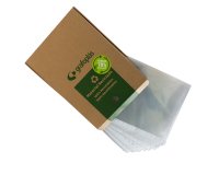 Fundas multitaladro 70% recicladas polipr. liso reciclado 70 micras 16 taladros Folio - Caja de 100