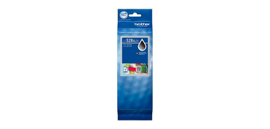 Cartouche Brother LC528XLBK haute capacité noire pour imprimante jet d'encre