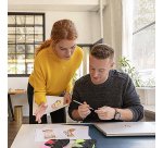 Cartouche HP 937 couleurs séparées pour imprimante jet d'encre