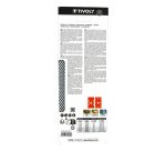 Patin auto-agrippant Tivoly multi-usages  93 x 190 mm - Grain 80 - Lot de 5