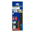 Patin auto-agrippant Tivoly multi-usages  93 x 190 mm - Grain 80 - Lot de 5