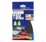 Patin auto-agrippant Tivoly multi-usages 135 x 95 mm  - Grain 40 - Lot de 4