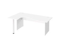 Kompaktbüro Excellens Holz L 180 cm Rückwand links Vollplatte - rechte Rückwand