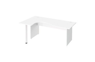 Kompaktbüro Excellens Holz L 180 cm Rückwand links Vollplatte - rechte Rückwand