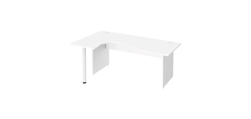 Kompaktbüro Excellens Holz L 180 cm Rückwand links Vollplatte - rechte Rückwand