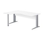 Bureau compact Excellens Métal - voile de fond droit