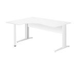 Bureau compact Excellens Métal - voile de fond droit
