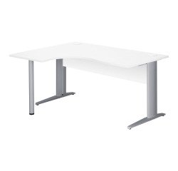 Bureau compact Excellens Métal - voile de fond droit