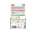 Languettes adhésives command 3M pour posters - Blister de 12