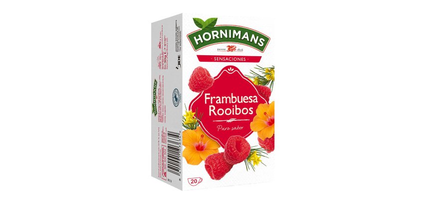 Infusión Frambuesa Rooibos Hornimans - 20 dosis