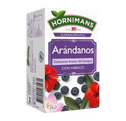 Te de arándanos con Hibisco Hornimans - 20 dosis