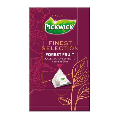 Pickwick Finest Selection Forest Fruit Tea - 25 bolsitas de té