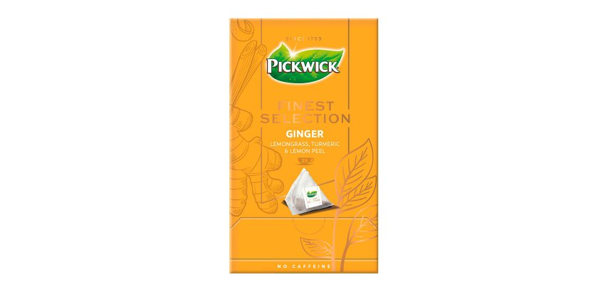 Pickwick Finest Selection Ginger Tea - 25 bolsitas de te