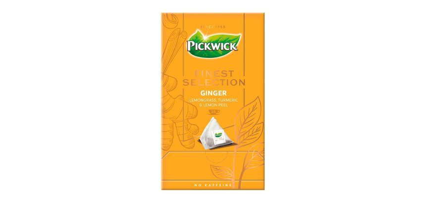 Pickwick Finest Selection Ginger Tea - 25 bolsitas de te