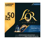 Cápsulas de café L'Or Ristretto - caja de 50