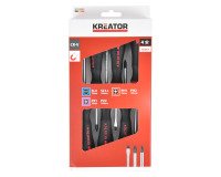 Destornilladores Kreator SL/PH/PZ - Juego de 6