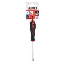 Destornillador plano Kreator SL3 75mm