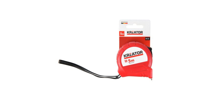 Cinta metrica Kreator tacto suave 5 metros