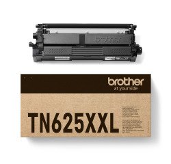 Toner Brother TN625BK XXL noir très haute capacité pour imprimante laser