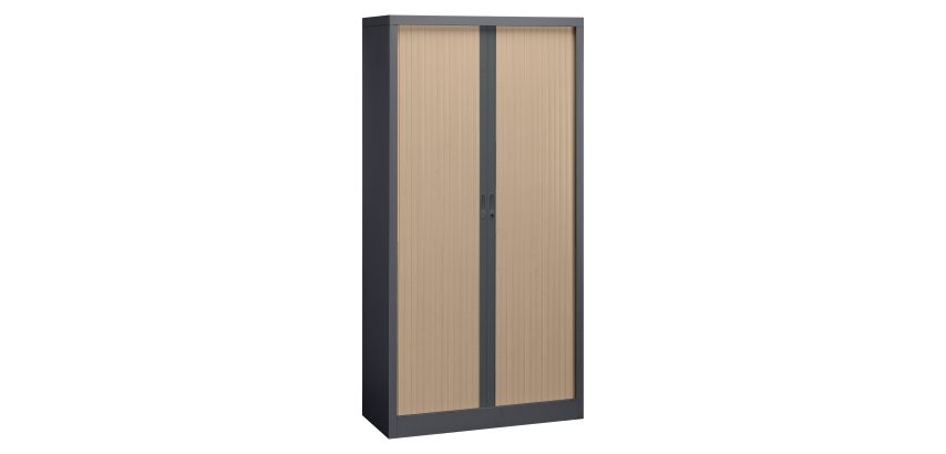 Armoire métal à rideaux Union G. L 100 x P 45 cm