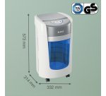 Distruggidocumenti Leitz IQ OptiMax 225 P5 15L Home Office