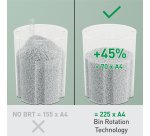 Distruggidocumenti Leitz IQ OptiMax 225 P5 15L Home Office